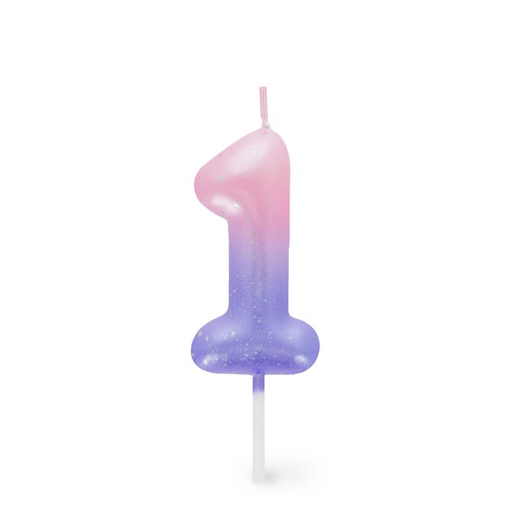 Produktbild: Legami Geburtstagskerze - Happy Birthday - Pink - 1