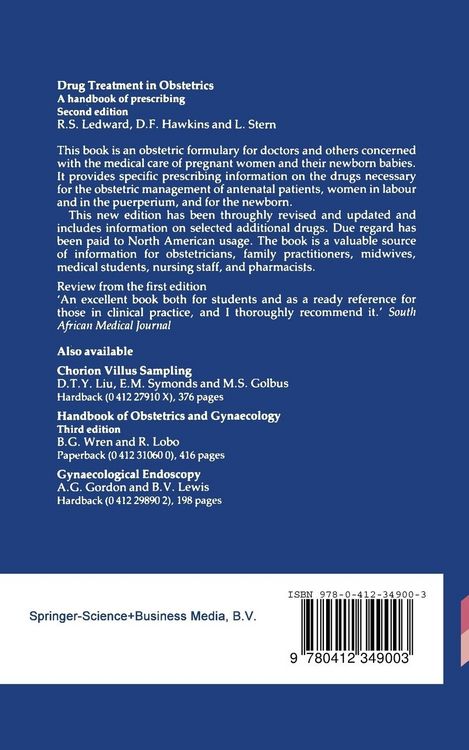 Produktbild: Drug Treatment in Obstetrics