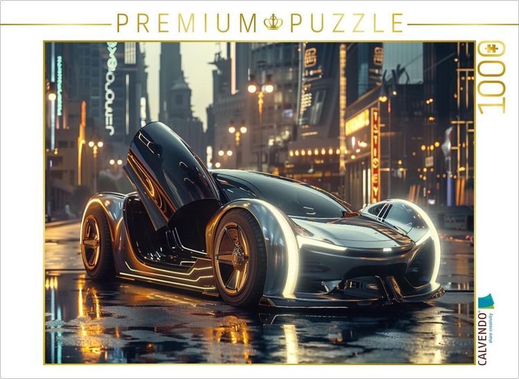 CALVENDO 1000 Teile Puzzle – Amerikanische Classic Cars Motiv, 64x48 Cm, Premium-Qualität Aus Europa