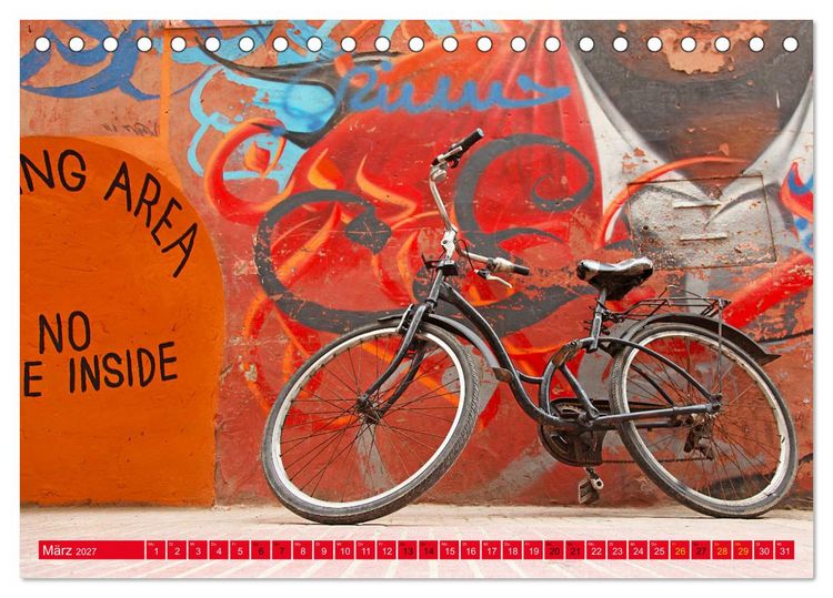Produktbild: Farbenfrohes aus Marokko (Tischkalender 2027 DIN A5 quer), CALVENDO Monatskalender