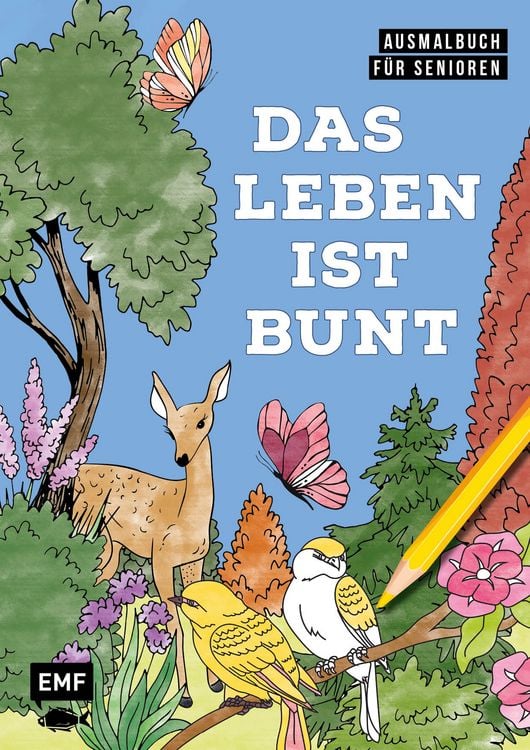 Produktbild: Ausmalbuch f&uuml;r Senioren: Das Leben ist bunt