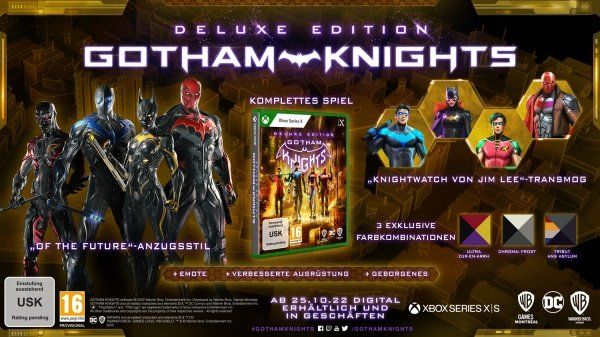 Produktbild: Gotham Knights (Deluxe Edition)