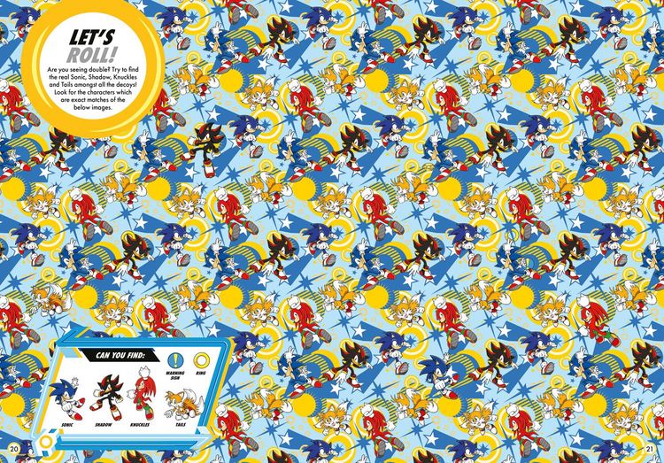 Produktbild: Sonic the Hedgehog Search & Find Adventure