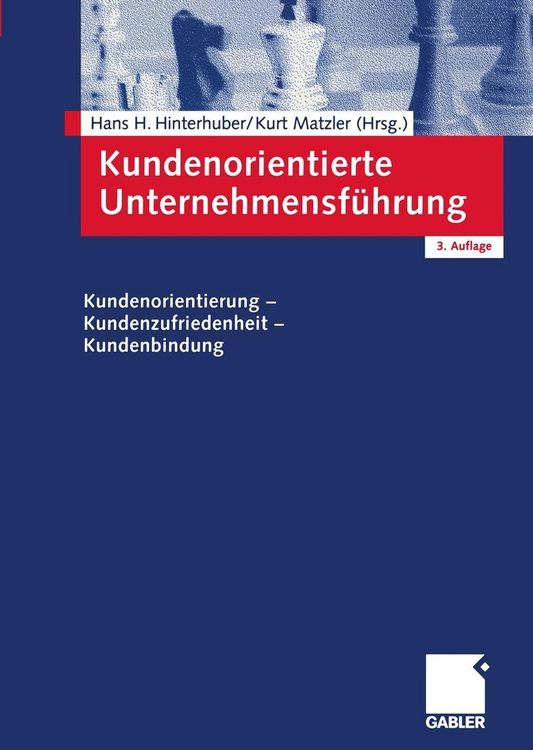 Produktbild: Kundenorientierte Unternehmensf&uuml;hrung