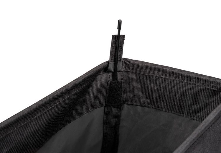 Produktbild: W&auml;schesammler Mod. Corno Schwarz, W&auml;schekorb, 43 l