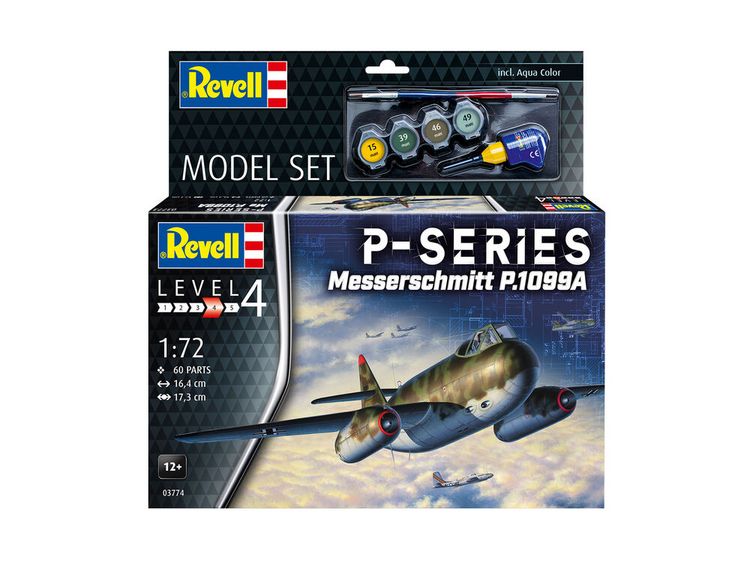 Produktbild: Modellbau Model Set Messerschmitt P.1099A - P-Series