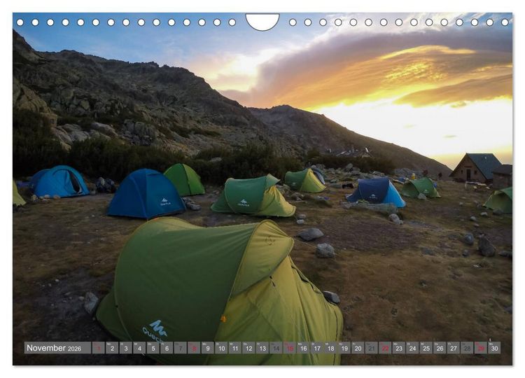Produktbild: Weitwandern auf Korsika GR 20 (Wandkalender 2026 DIN A4 quer), CALVENDO Monatskalender