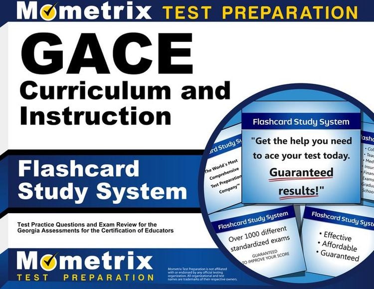 Produktbild: GACE Curriculum and Instruction Flashcard Study System