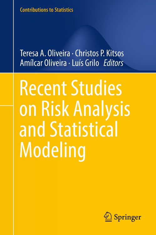 Produktbild: Recent Studies on Risk Analysis and Statistical Modeling