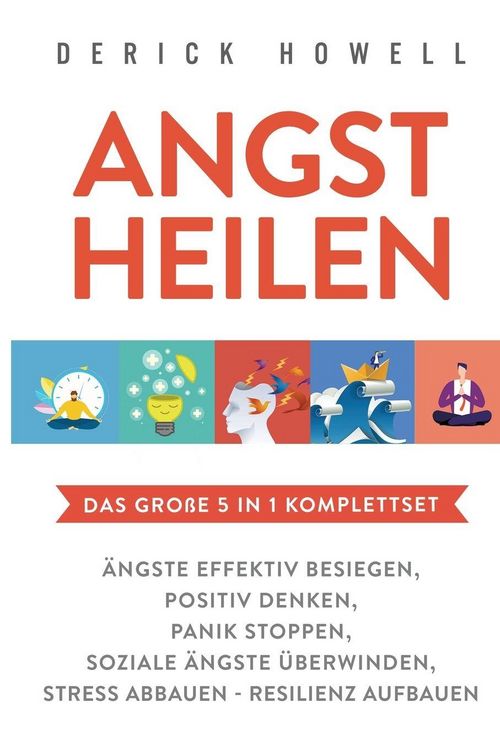 Produktbild: Angst heilen - Das gro&szlig;e 5 in 1 Komplettset