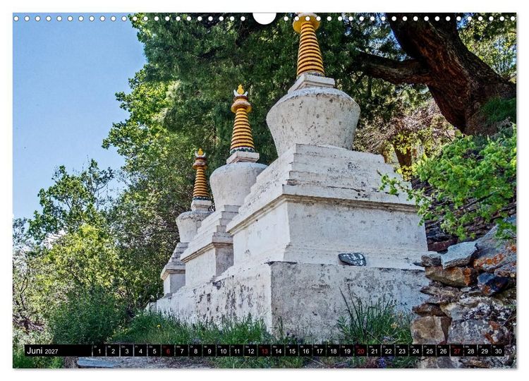 Produktbild: Himachal Pradesh - Bezaubernde Bergwelt im Himalaya (Wandkalender 2027 DIN A3 quer), CALVENDO Monatskalender