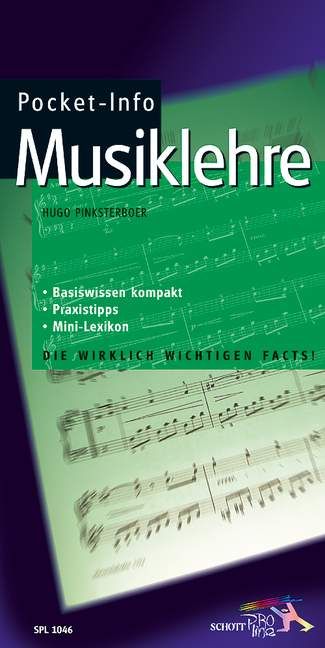 Produktbild: Pocket-Info Musiklehre