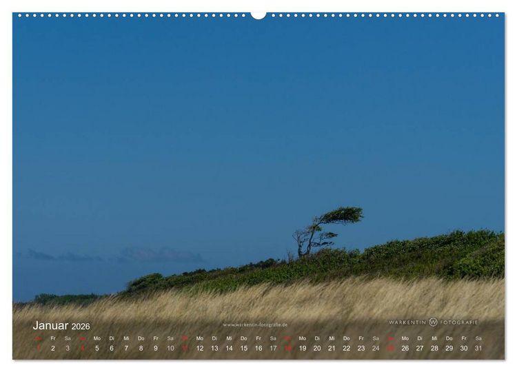 Produktbild: Prerows Wilder Westen (Wandkalender 2026 DIN A2 quer), CALVENDO Monatskalender
