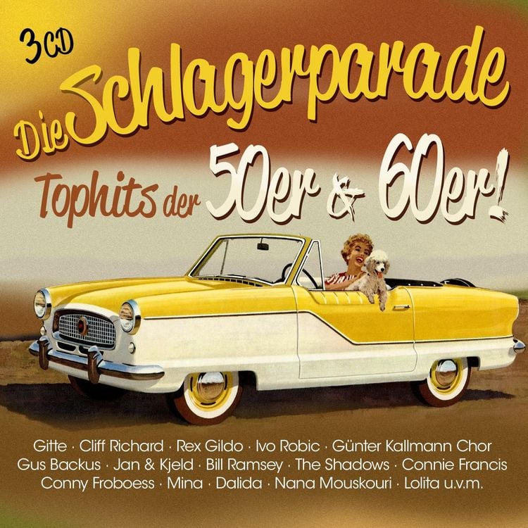Produktbild: Die Schlagerparade-Top Hits der 50er & 60er