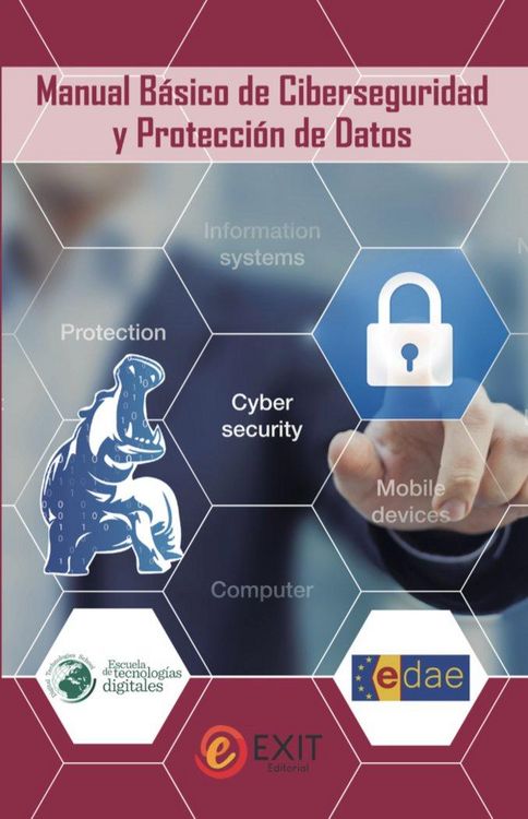 Produktbild: Manual b&aacute;sico de ciberseguridad y protecci&oacute;n de datos