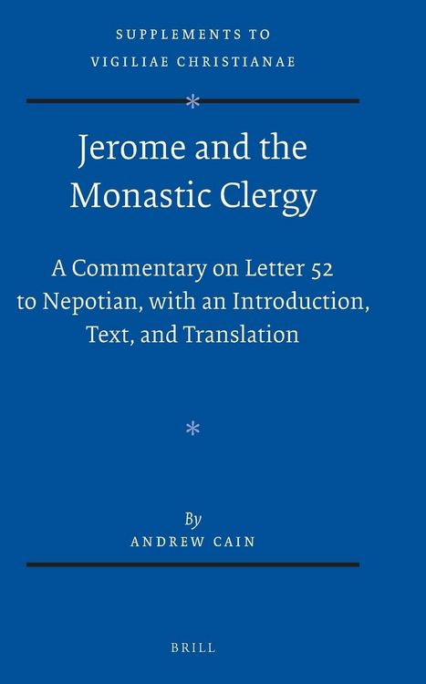 Produktbild: Jerome and the Monastic Clergy