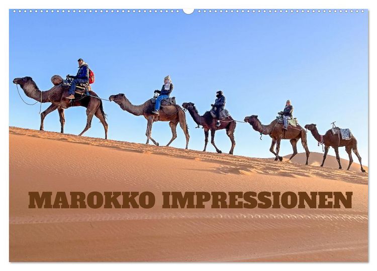Produktbild: Marokko Impressionan (Wandkalender 2026 DIN A2 quer), CALVENDO Monatskalender