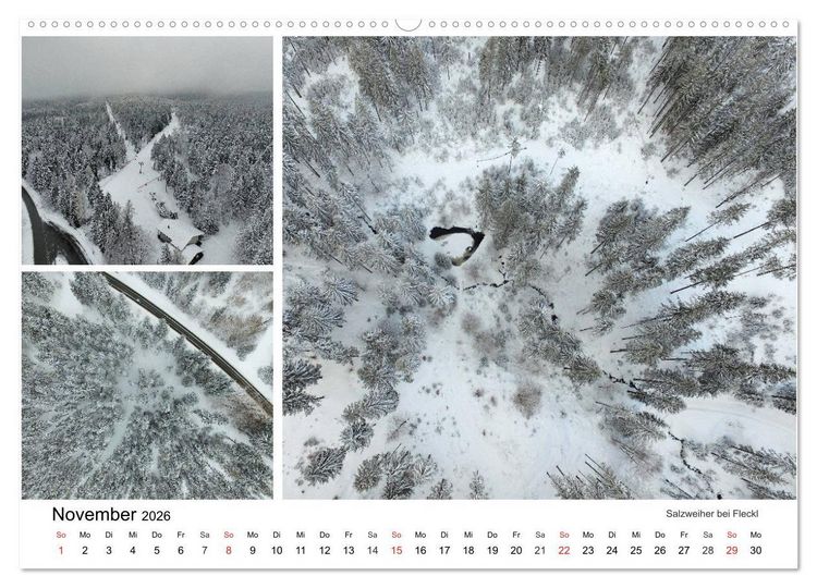 Produktbild: Luftaufnahmen rund um den Ochsenkopf (Wandkalender 2026 DIN A2 quer), CALVENDO Monatskalender