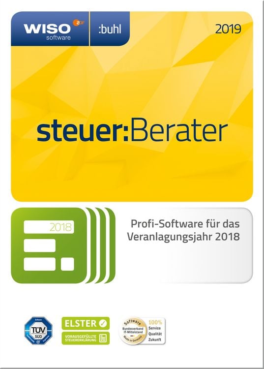 Produktbild: WISO steuer:Berater 2019