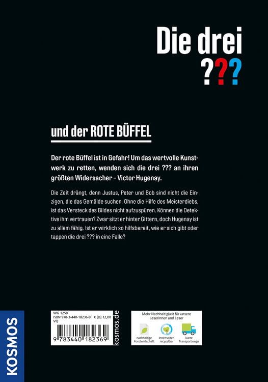 Produktbild: Die drei ??? und der rote Büffel