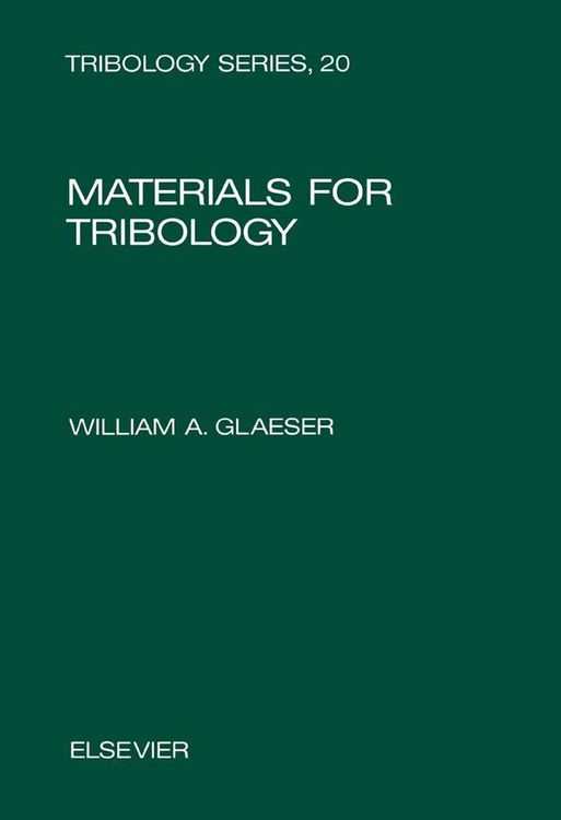 Produktbild: Materials for Tribology
