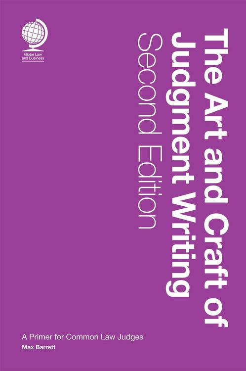 Produktbild: The Art and Craft of Judgment Writing