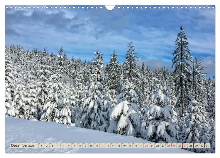 Produktbild: Deutschland - Nationalparks (Wandkalender 2026 DIN A3 quer), CALVENDO Monatskalender
