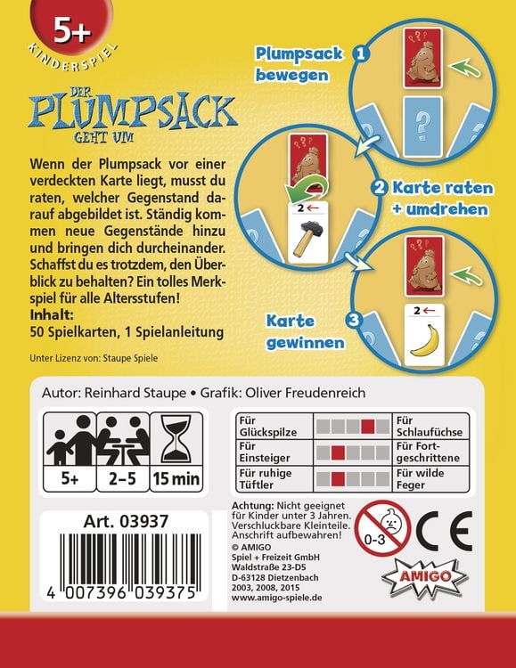 Produktbild: Der Plumpsack geht um