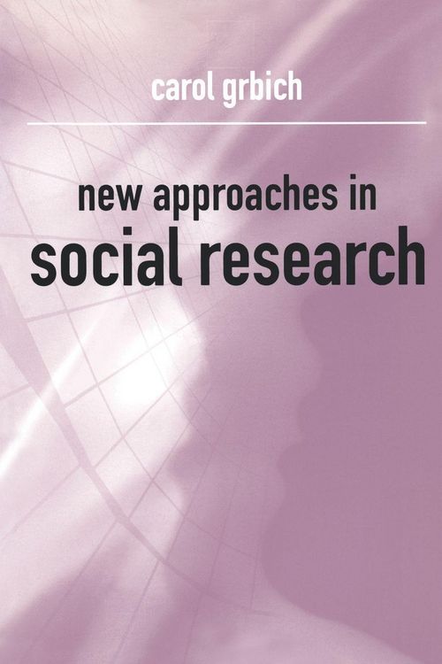 Produktbild: New Approaches in Social Research