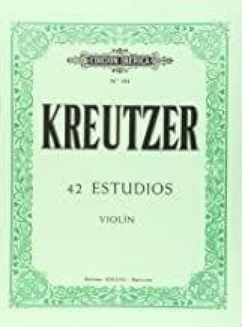 Produktbild: 42 estudios : para viol&iacute;n