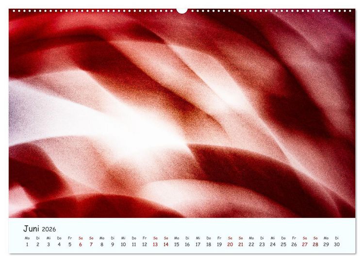 Produktbild: Farbgrafik - Die Sch&ouml;nheit der abstrakten Fotografie (Wandkalender 2026 DIN A2 quer), CALVENDO Monatskalender