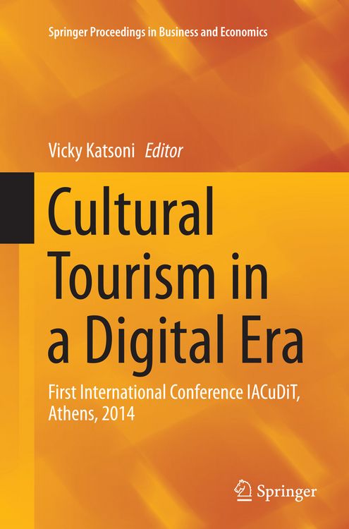 Produktbild: Cultural Tourism in a Digital Era