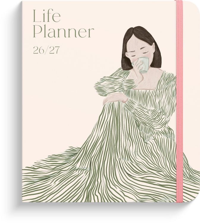 Produktbild: Life Planner Decor Green flow 26/27