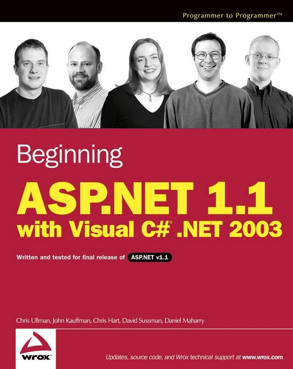 Produktbild: Beginning ASP.NET 1.1 with Visual C# .NET 2003