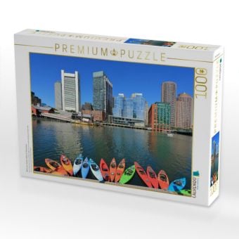 Produktbild: CALVENDO Puzzle Blick vom Harbor Walk auf Downtown | 1000 Teile Lege-Gr&ouml;&szlig;e 64x48cm Foto-Puzzle f&uuml;r gl&uuml;ckliche Stunden