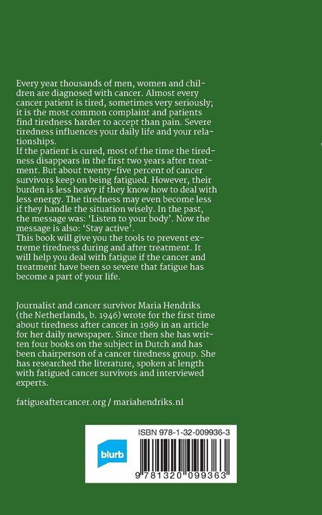 Produktbild: Fatigue after Cancer