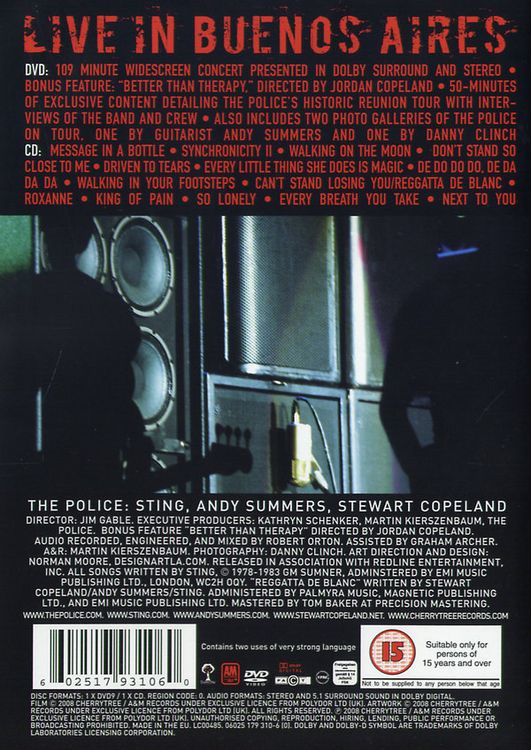 Produktbild: The Police - Certifiable (+ CD)