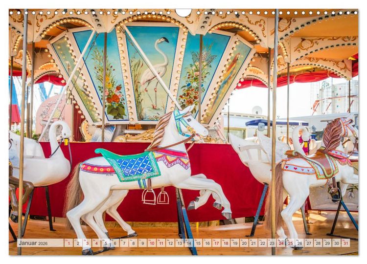 Produktbild: Kirmes Gl&uuml;ck (Wandkalender 2026 DIN A3 quer), CALVENDO Monatskalender