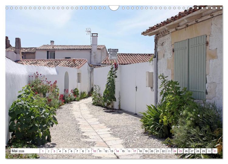 Produktbild: &Icirc;le de R&eacute; (Wandkalender 2026 DIN A3 quer), CALVENDO Monatskalender