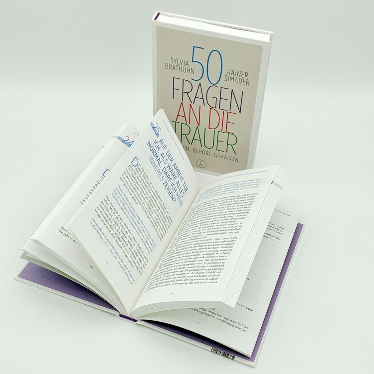 Produktbild: 50 Fragen an die Trauer