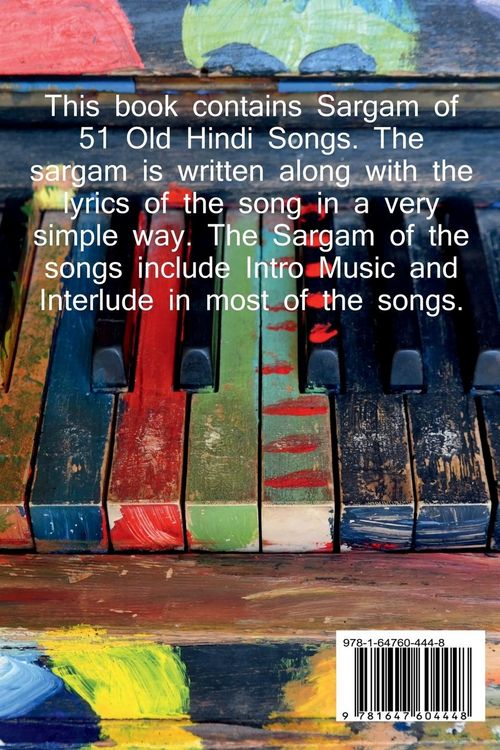 Produktbild: 51 Old Hindi Songs Sargam