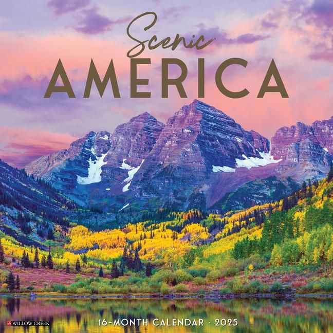 Produktbild: Scenic America 2025 12 X 12 Wall Calendar