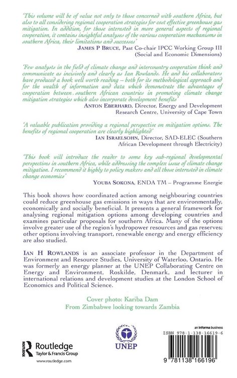 Produktbild: Climate Change Cooperation in Southern Africa