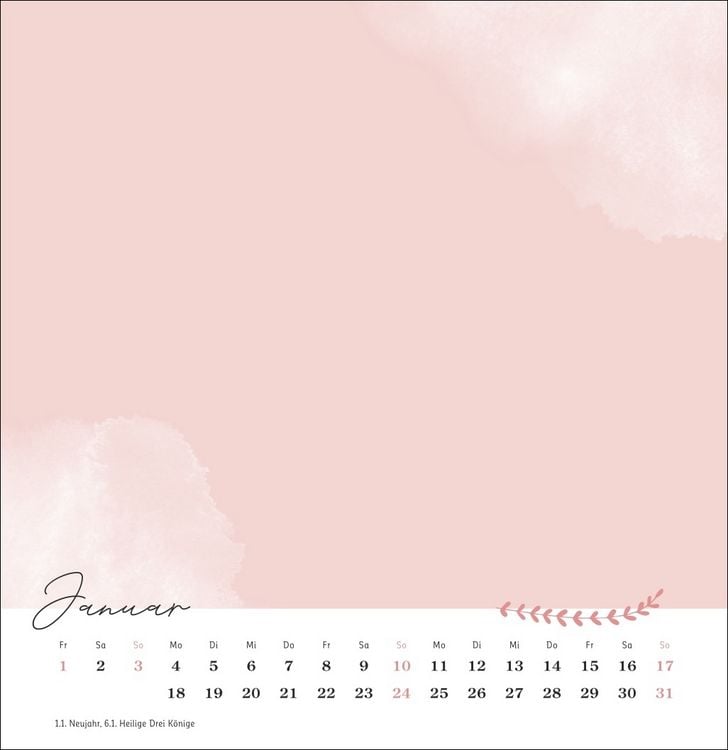 Produktbild: Kreativkalender zum Aufstellen Gl&uuml;cksmomente 2027