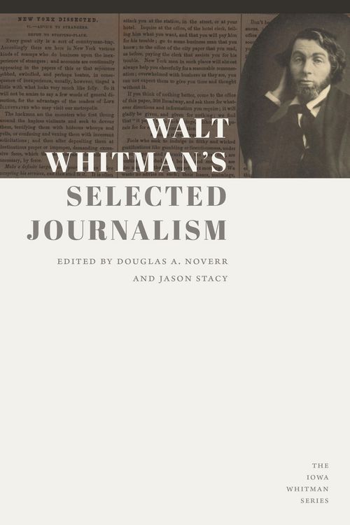 Produktbild: Walt Whitman's Selected Journalism