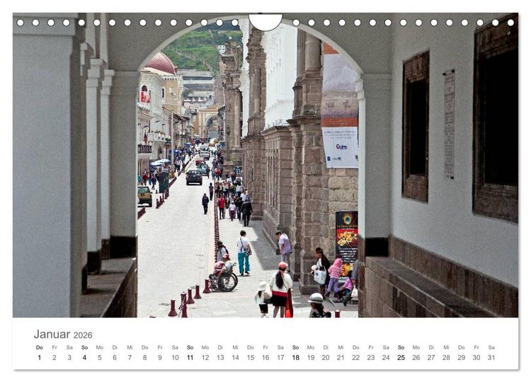Produktbild: Ecuador - Regenwald und Vulkane (Wandkalender 2026 DIN A4 quer), CALVENDO Monatskalender