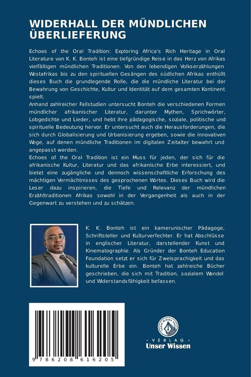 Produktbild: Widerhall der M&uuml;ndlichen &Uuml;berlieferung