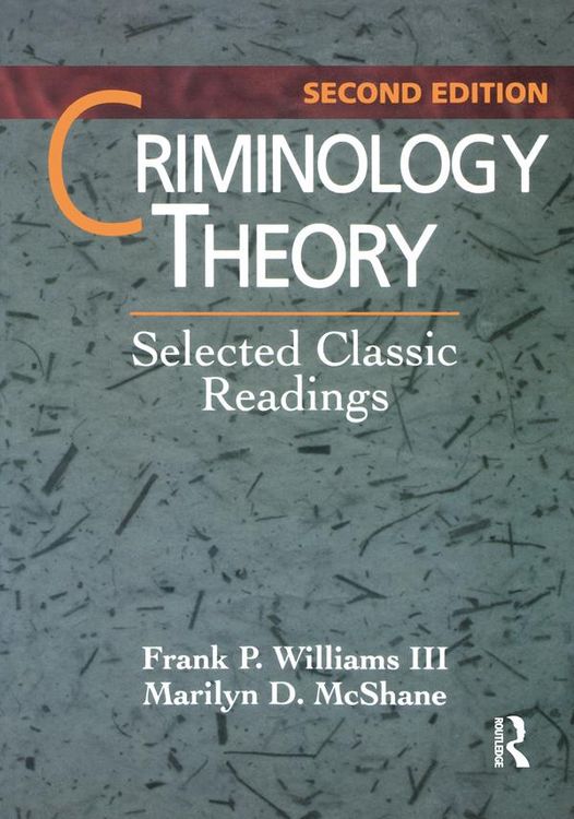 Produktbild: Criminology Theory