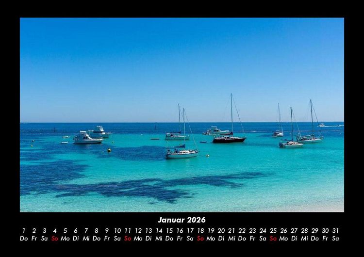 Produktbild: Schiffe 2026 Fotokalender DIN A3