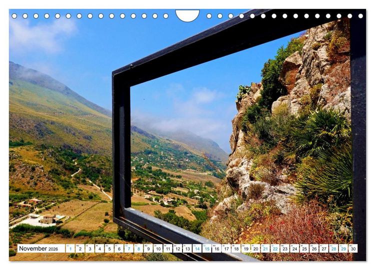 Produktbild: Sizilien - Nordwesten (Wandkalender 2026 DIN A4 quer), CALVENDO Monatskalender